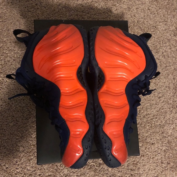 Foamposite orange and navy - Picture 6 of 6